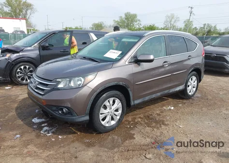 2014 Honda Cr-V Ex-L z USA, uszkodzony, nr VIN 2HKRM4H76EH638025